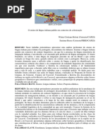 O Ensino de Lingua Italiana Padrao Em Contextos de Colonizacao