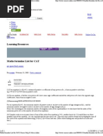 Download Maths Formulae List for CAT by yuveee SN38175424 doc pdf