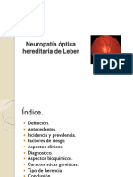 Neuropatía Óptica Hereditaria de Leber