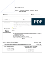 Prueba Lectura Domiciliaria Caco y La Turu