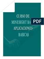 Manual MineSight BASICO