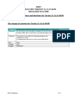 9900V MICROCODE VERSION 21-14-42-00/00 RELEASED 02/13/2008 Newly Supported Features and Functions For Version 21-14-42-00/00