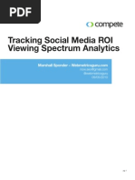 Download Tracking Social Media ROI  using Spectrum Analytics by Webmetricsguru SN38176762 doc pdf