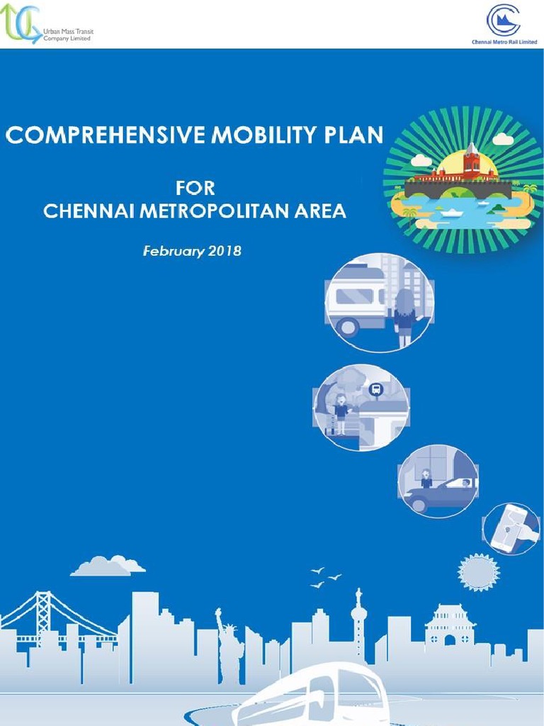 Chennai Comprehensive Mobility Plan | PDF | Public Transport | Transport