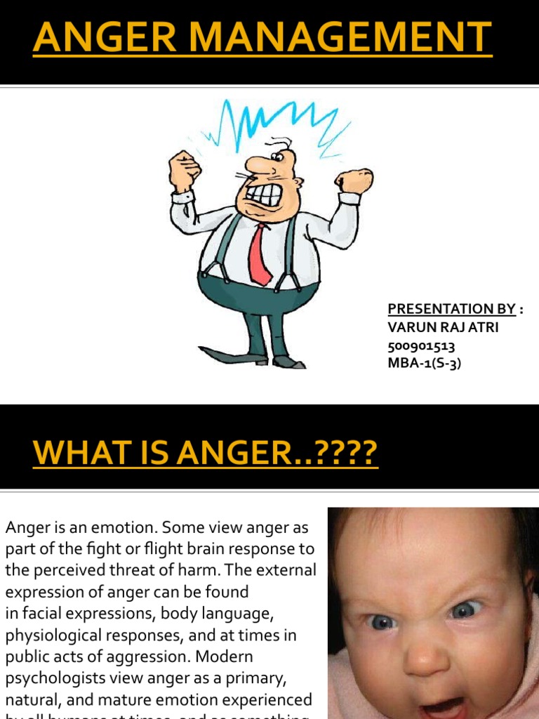 Understanding Anger Management Techniques | PDF | Self-Improvement