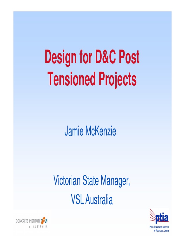 Design Insights for PT Contractors | PDF | Concrete | Building Engineering