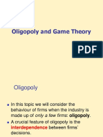 Oligopoly and Game Theory