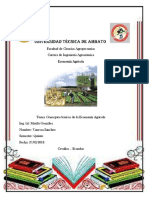 Economia Agricola Conceptos