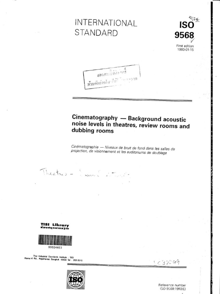 Iso 9568 | PDF