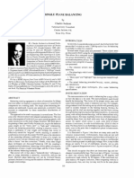 Single Plane Balancing PDF