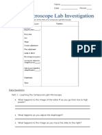 microscope lab questions