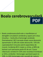 Boala Cerebrovasculară