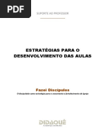 Fazei Discípulos - Estratégias Para o Desenvolvimento Das Aulas