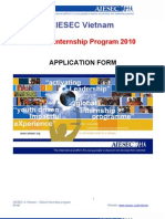 Internship Application Form