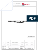 Job Safety Analysis and Risk Assessment