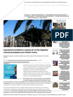 Especulación Inmobiliaria y Urgencia de Un Plan Regulador Comunal Participativo Para Estación Central _ El Desconcierto