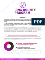 KoronaCoin BountyProgram