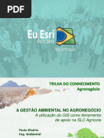 A Gestao Ambiental No Agronegocio Na Slc Agricola