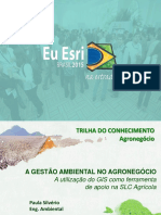 A Gestao Ambiental No Agronegocio Na SLC Agricola