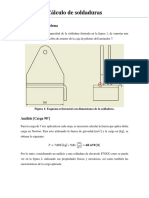 Calculo de Soldaduras