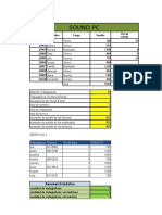 S6 - Ejercicios de Excel - Herramientas Informáticas Tarea