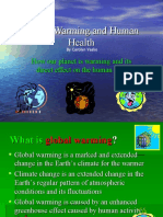 How Global Warming Affects Human Health