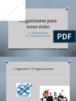 Organizarse para Tener Éxito PDF