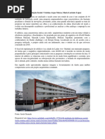 ESTUDO DE CASO DE UMA OBRA ARQUITETÔNICA- ESCOLA