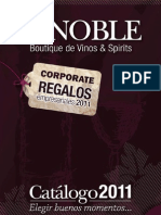 Catálogo Vinoble 2011