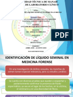 Identificación de Líquido Seminal en Medicina Forense 