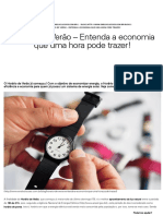 Horário de Verão - Entenda a Economia Que Uma Hora Pode Trazer! - Enel Soluções