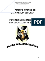 Reglamento Convivencia Escolar Santa Catalina 2017 (Corrección 2)