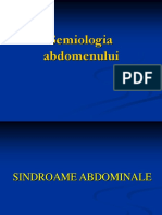 Semiologie Abdomen