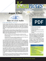 A Ripple Effect: State & Local Audits - Keanotes, Summer 2010 - R. Mouhot