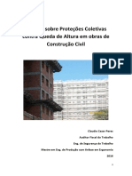 Manual Proteções Coletivas Contra Queda Altura Construção Civil R1