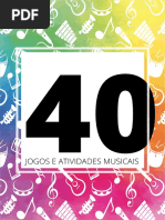 40 Jogos e Atividades Musicais - Cântaro
