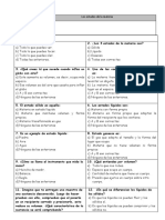 Prueba Los Estados de La Materia 4 Basico