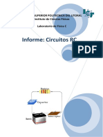 Informe Circuito RC