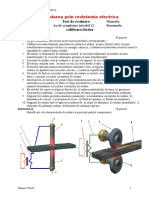 00sudarea Prin Rezistenta Electrica Test de Evaluare