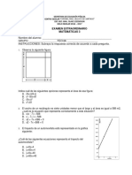 Examen extraordinario de matemáticas 3 resuelto