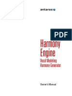 Harmony Engine Manual