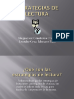 Estrategias de Lectura