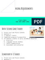 licensing requirements ppt  1 