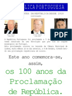 Centenário da República em Portugal - Presidentes da República desde 1910 até 2010 (2)