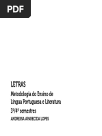 Metodologias Do Ensino de Língua Portuguesa e Literatura 2
