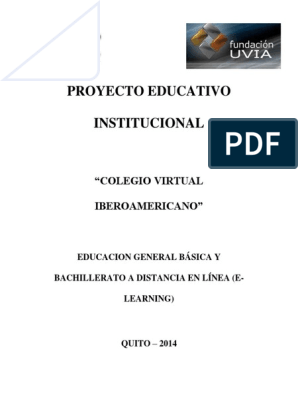Pei Colegio Virtual Iberoamericano Tecnologia De Informacion Y