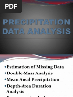 Precipitation Data Analysis