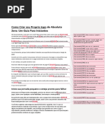 Como Criar Seu Proprio Jogo Do Absoluto Zero