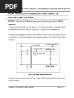 BUIL6250 1805 Tutorial Week 15 Solution