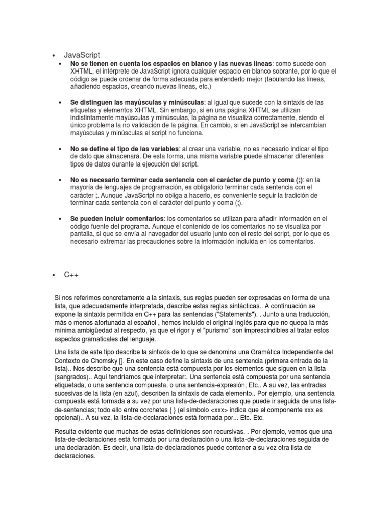 Lenguajes Progra | PDF | Script Java | Lenguaje de programación